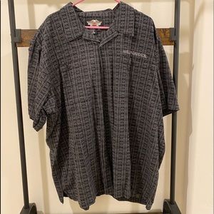 Harley Davidson Motorcycle Button Up Shirt